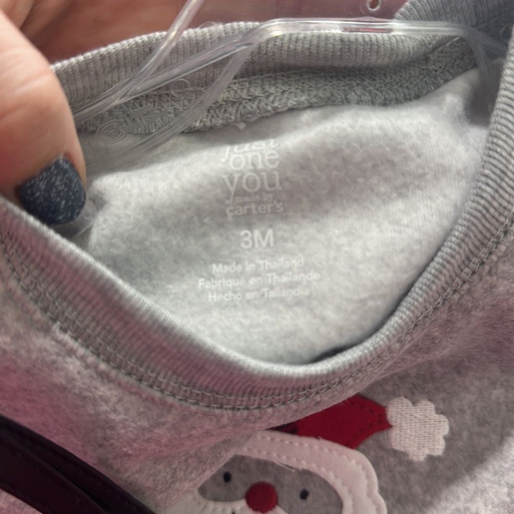 Just One You by CARTERS NWT Santa 2 ok Bundle Sz‎ Newborn - Picture 13 of 13